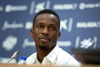 El jugador Mamadou Koné.EFE/Daniel Pérez/Archivo