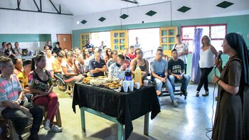 La religiosa visitó la Unidad