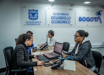 Jornada de selección presencial para vacantes en el sector de servicios en el barrio Palermo, Teusaquillo - crédito Secretaría de Desarrollo Económico