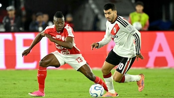 River Plate se juega el pase a los cuartos de la Copa Sudamericana ante Independiente Santa Fe: formaciones confirmadas