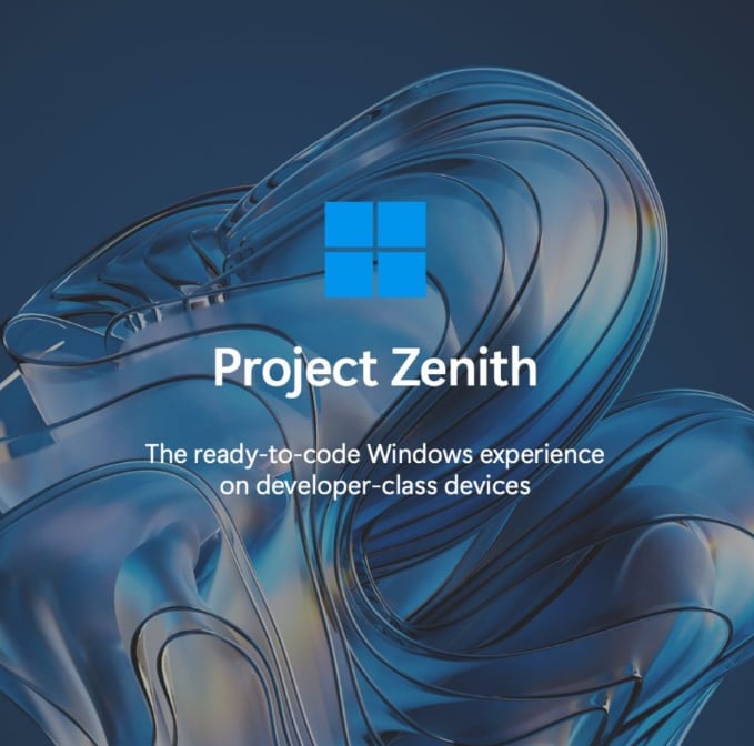 Project Zenith será un sistema operativo como Windows 11 pero dedicado para los desarrolladores de sotfware e IA. (Microsoft)