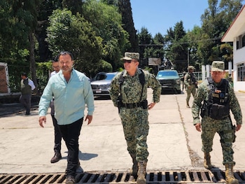 Operativo de seguridad en Pátzcuaro