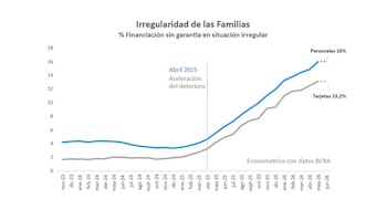 "El problema está claramente concentrado en el crédito a las familias y, dentro de ese universo, en el financiamiento sin garantía"
