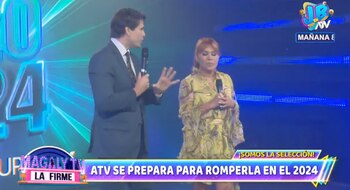 Magaly Medina y Paco Bazán