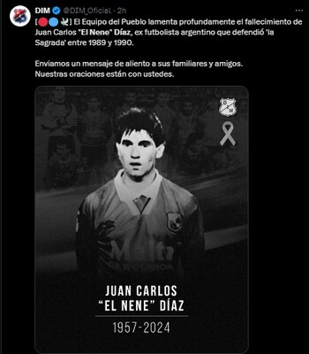 Juan Carlos Díaz jugó en
