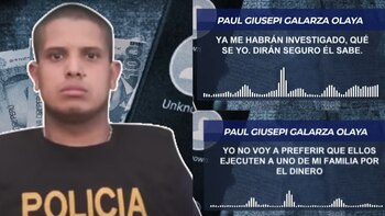 Paul Galarza fue detenido cuando