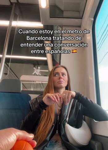 Anastasia Victoria en uno de