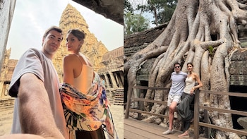 Gabriela Tafur y Esteban Santos celebran su luna de miel en exótico destino tras año y medio de casados