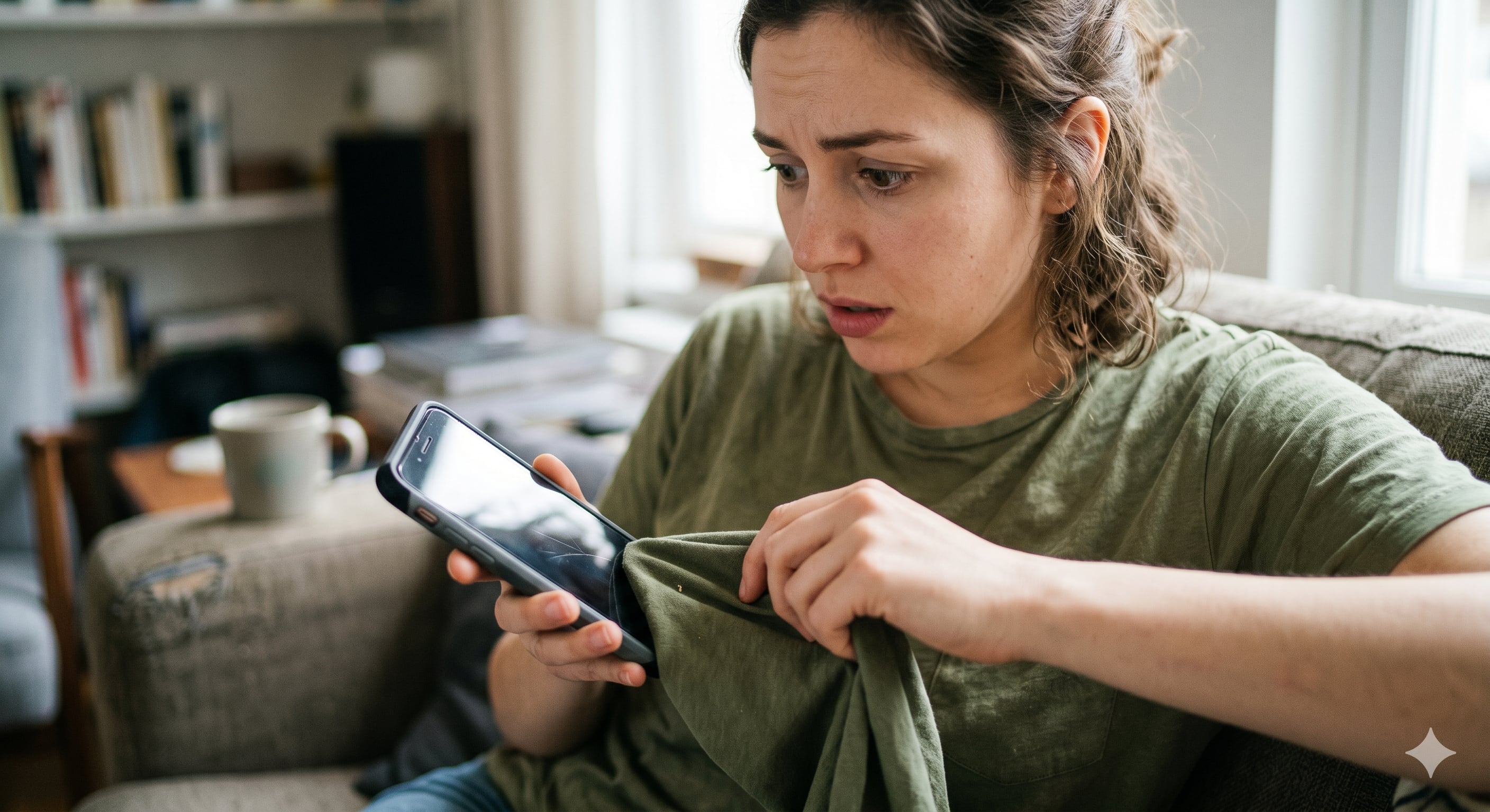 Además de usar la ropa, existen otras prácticas habituales que dañan el dispositivo.(Gemini)