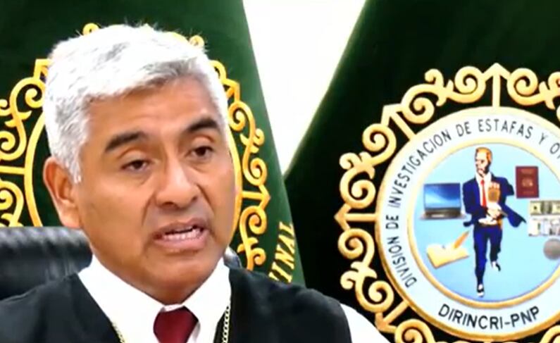 Coronel PNP Freddy Delgado de la Torre, jefe de la División de Investigación de Estafas. (Foto: Panorama)