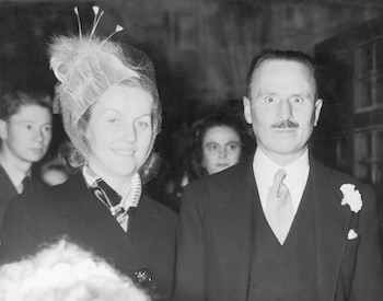 Diana Mitford y Oswald Mosley