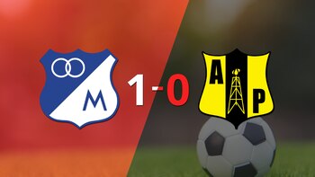 A Millonarios le alcanzó con