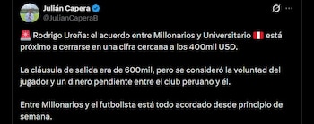 Rodrigo Ureña dio un nuevo