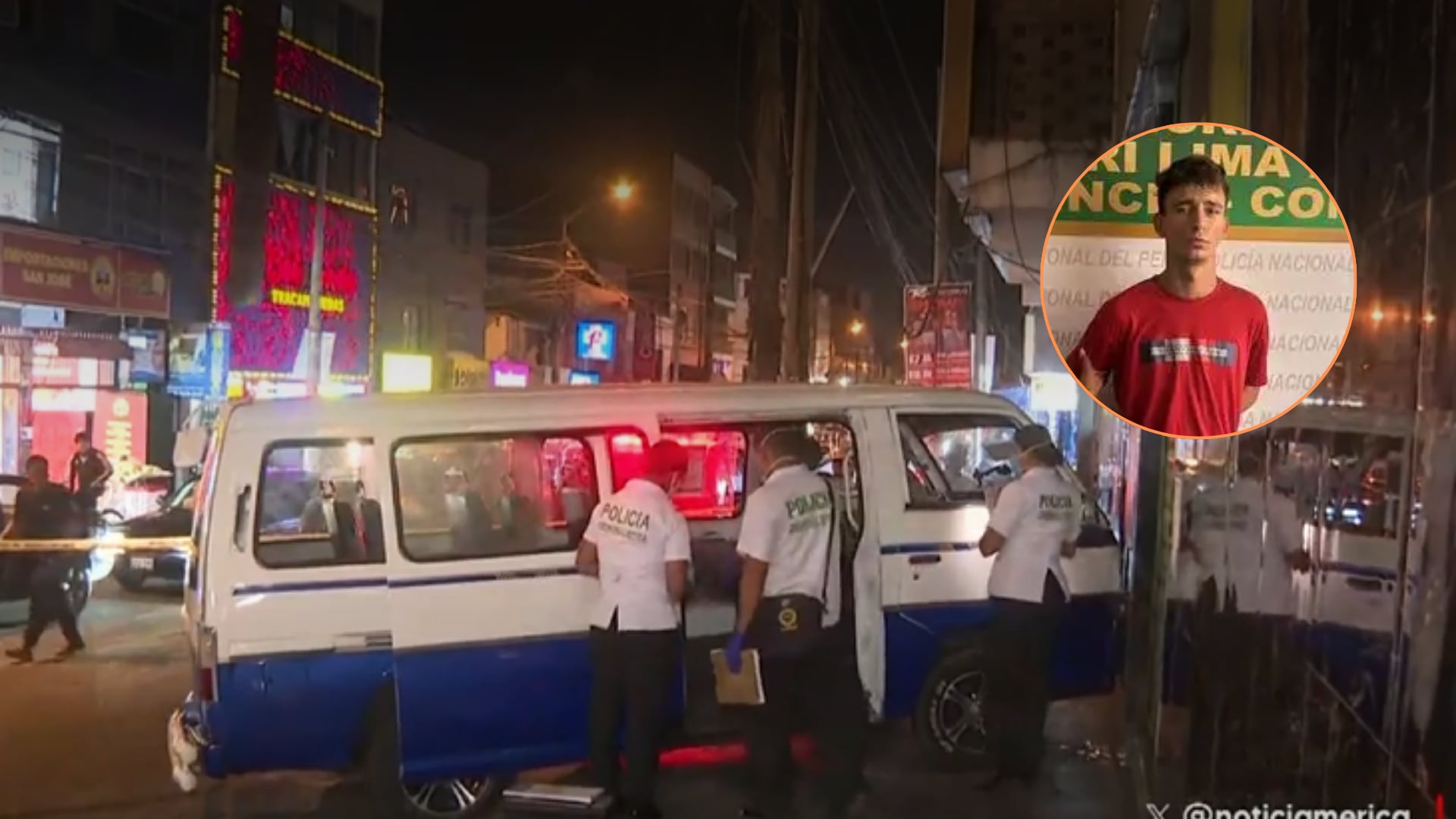 Confesión ante la Policía: sicario admite asesinato de conductor de combi de 19 años en Comas| América Noticias