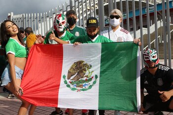 La afición mexicana busca ver