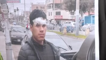 Conductor con licencia suspendida provoca