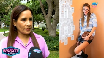 Alessia Rovegno genera preocupación por su delgadez: “Eres linda, solo deseo que no sea alguna enfermedad”. Captura: Magaly TV La Firme.