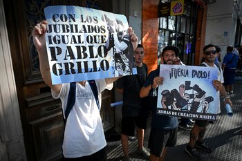 El fotógrafo Pablo Grillo se