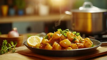 El curry en polvo le