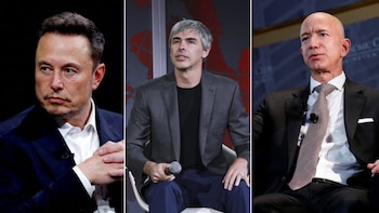 Elon Musk, los creadores de Google y Jeff Bezos: el top 5 de millonarios más poderosos del mundo