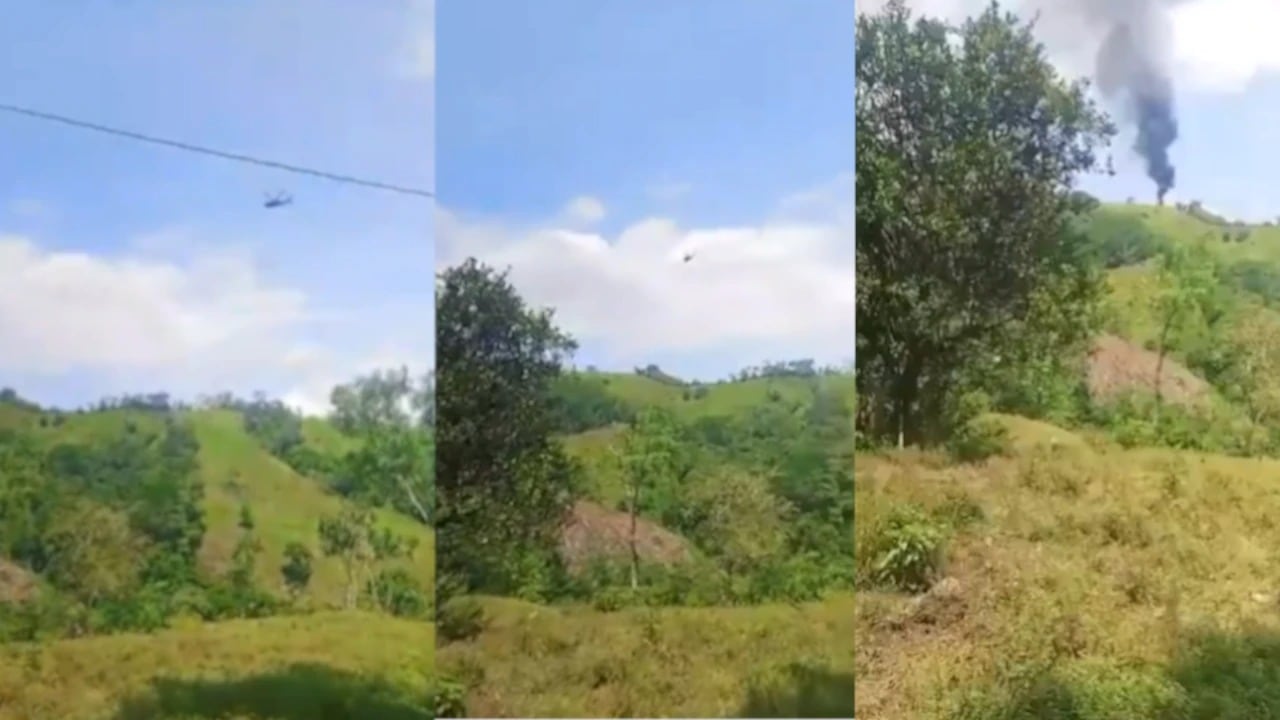 En un principio se habló de que había sido un atentado con drones explosivos - crédito X