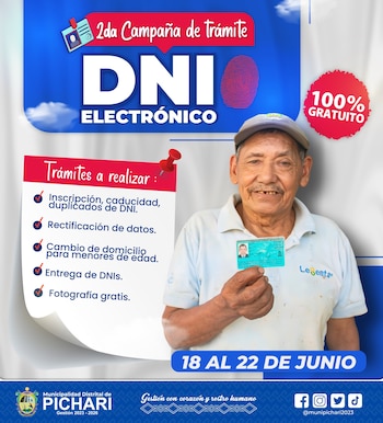 En coordinación con el Reniec,