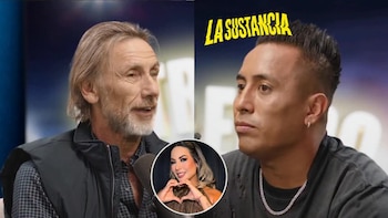 La reacción inesperada de Christian Cueva cuando Ricardo Gareca mencionó a Pamela López y llamó “sensacional” a su familia