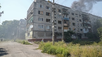 Al menos 12 heridos en un ataque ruso contra la ciudad de Kramatorsk