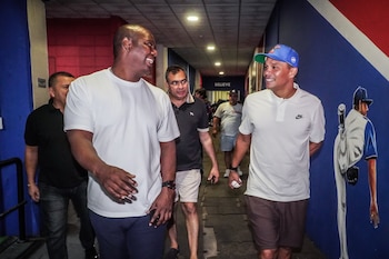 Carlos Bacca y Edgar Rentería