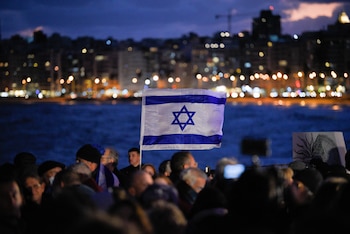 Personas se manifiestan en apoyo