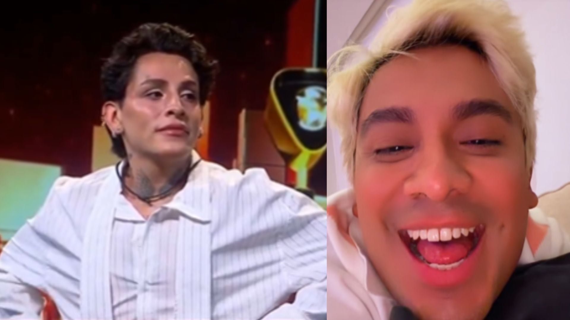 Kunno se despidió de La Casa de los Famosos tras quedar fuera en la quinta eliminación del reality, en una jornada marcada por conflictos internos, reglas modificadas y reacciones en redes sociales. (Captura de pantalla @ricardiosperalta)