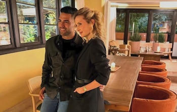 El jugador publicó varias fotografías con su esposa para conmemorar el día - crédito Falcao / Instagram