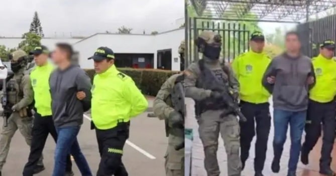 'Alex' sería el operador logístico del Cartel de Sinaloa en Colombia y tendrá que responder ante una corte en Estados Unidos (Dijin de la Policía Nacional )