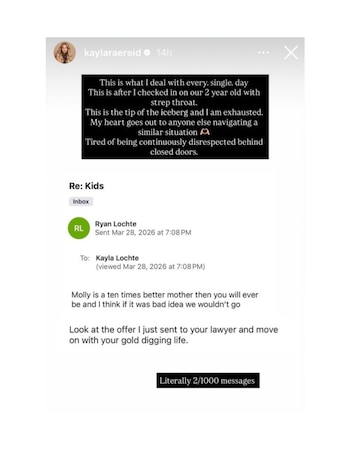 La ex esposa de Ryan Lochte tuvo una pelea con la pareja actual