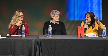 Keka Halvorsen, Miguel Cohan y Claudia Piñeiro discuten sobre adaptaciones en la Feria del Libro (FEL)