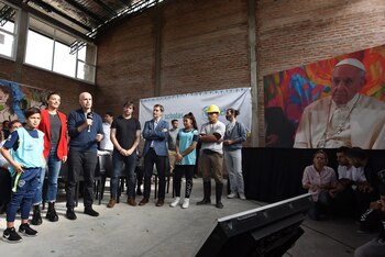 El Papa se reunió en