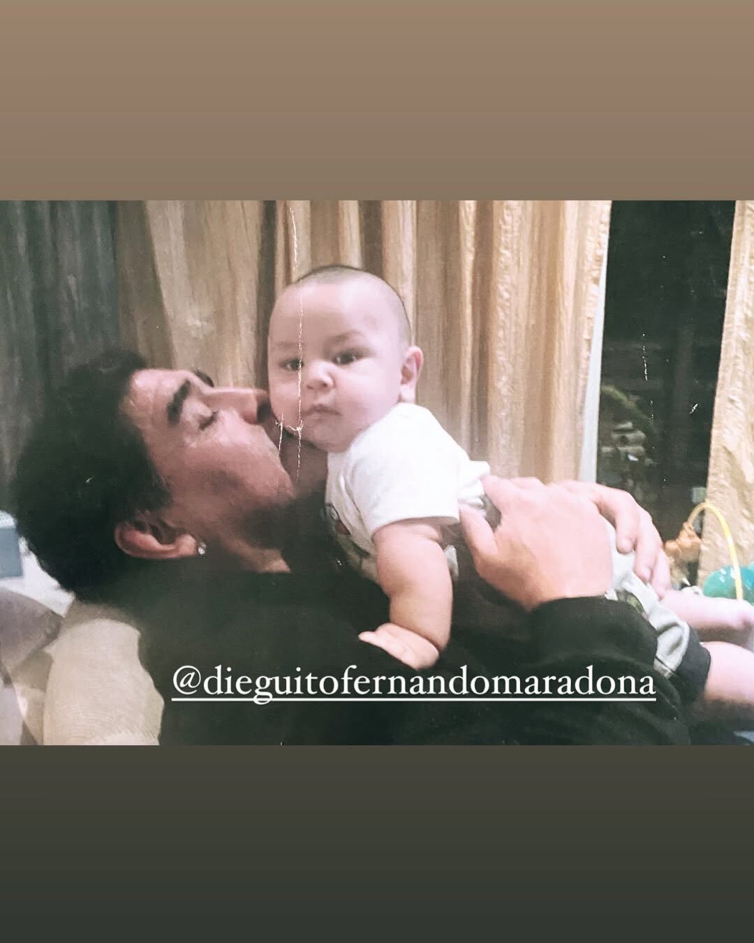 Dieguito Fernando es el hijo de Maradona y Verónica Ojeda (Foto: Instagram)