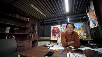 La mochila, el retrato y