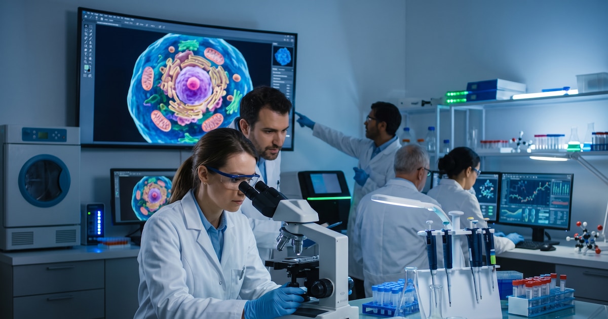 Google, Meta e Isomorphic Labs invierten 300 millones de dólares para crear una célula virtual