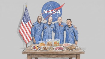 La NASA planifica el menú gastronómico de Artemis III: el curioso pedido de uno de los astronautas