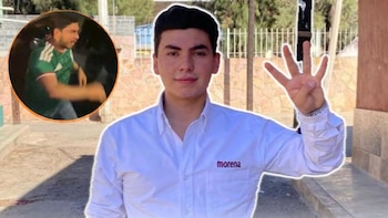 Morena suspende a uno de sus dirigentes tras agredir a una mujer durante festejos por victoria de la Selección Mexicana