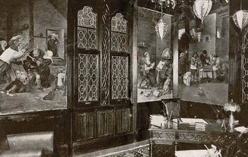 Frescos en su interior