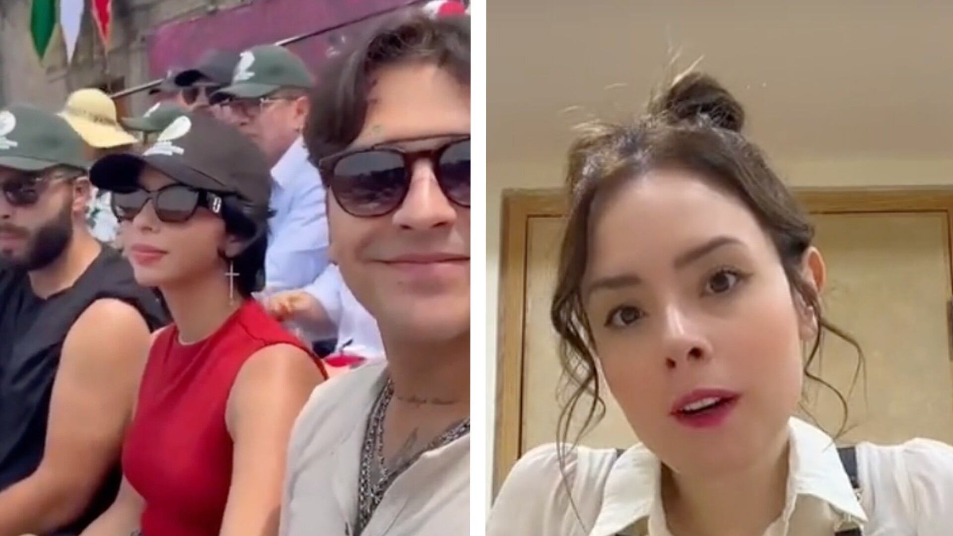 Maryfer Centeno analiza reacción de Ángela Aguilar con la prensa en el Desfile Militar