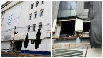 Caída de fachada en el Bunker de la Fiscalía CDMX deja tres lesionados durante obras