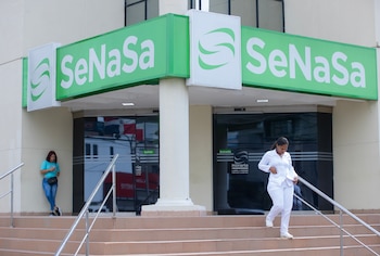 La investigación del Ministerio Público identificó una sustracción de más de 40 millones de pesos dominicanos del Seguro Nacional de Salud. V EFE/Orlando Barría
