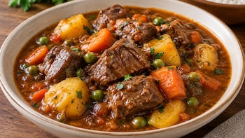 Receta de estofado de carne