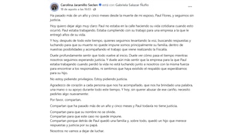 Familia de Paul Flores reclama justicia mientras el juicio sigue sin sentencia| Foto: Carolina Jaramillo