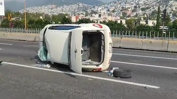 El accidente tuvo lugar poco