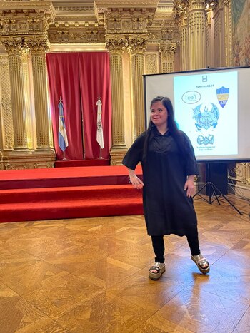 Desfile de sordos y autistas