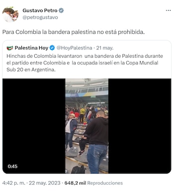 Gustavo Petro se refirió a